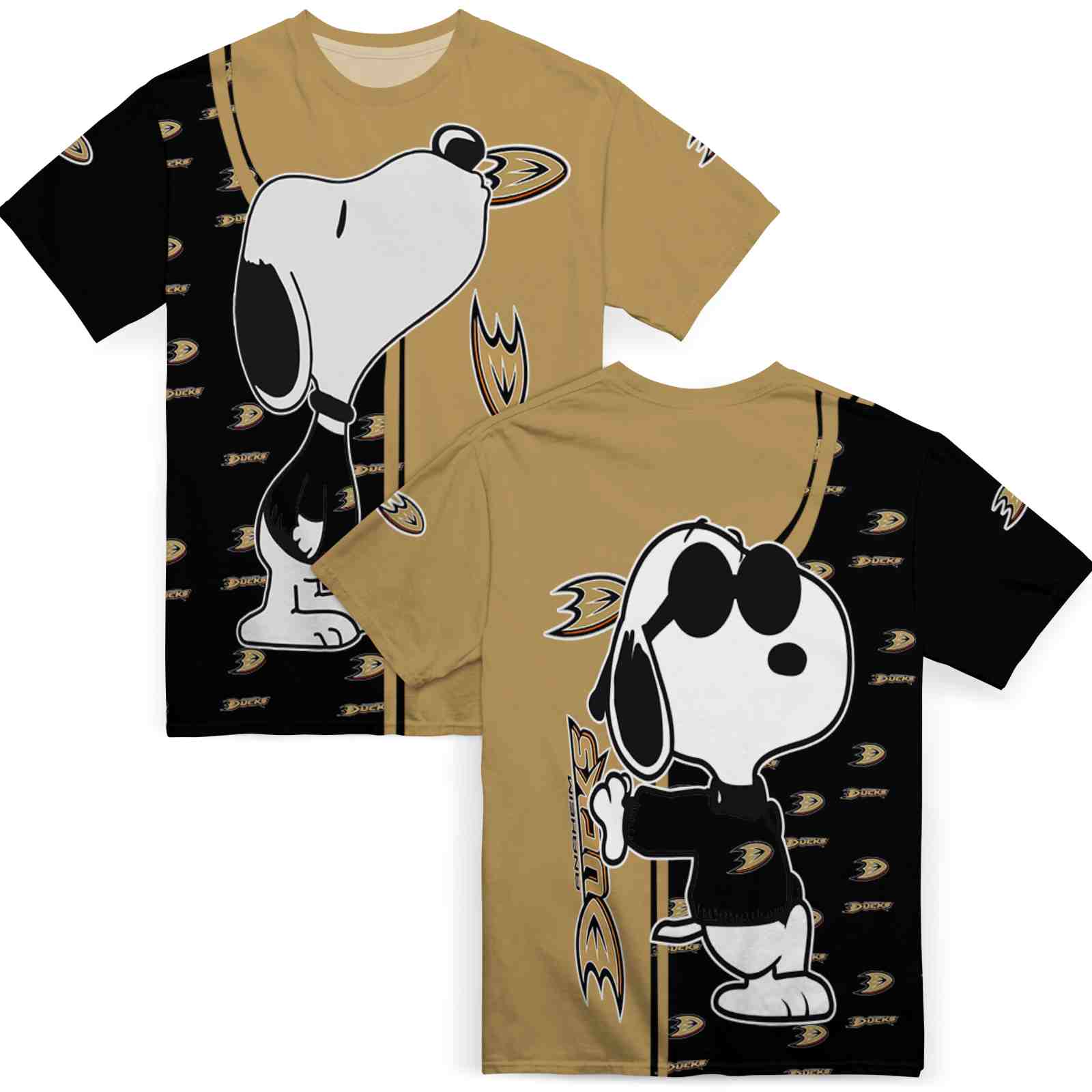 anaheim-ducks-snoopy-graphic-gold-t-shirt-fashion-forward