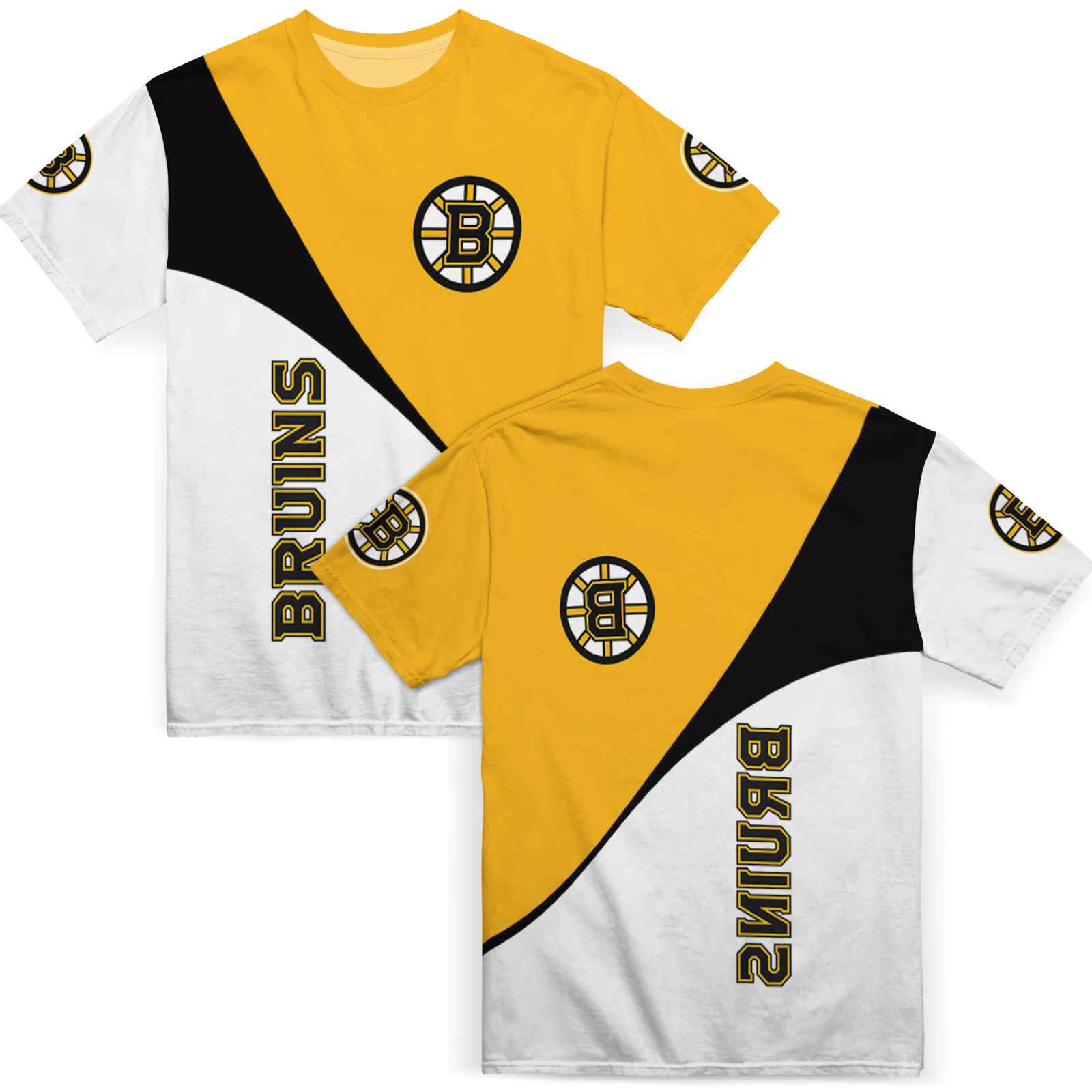 boston-bruins-abstract-curve-white-black-t-shirt-fashion-forward