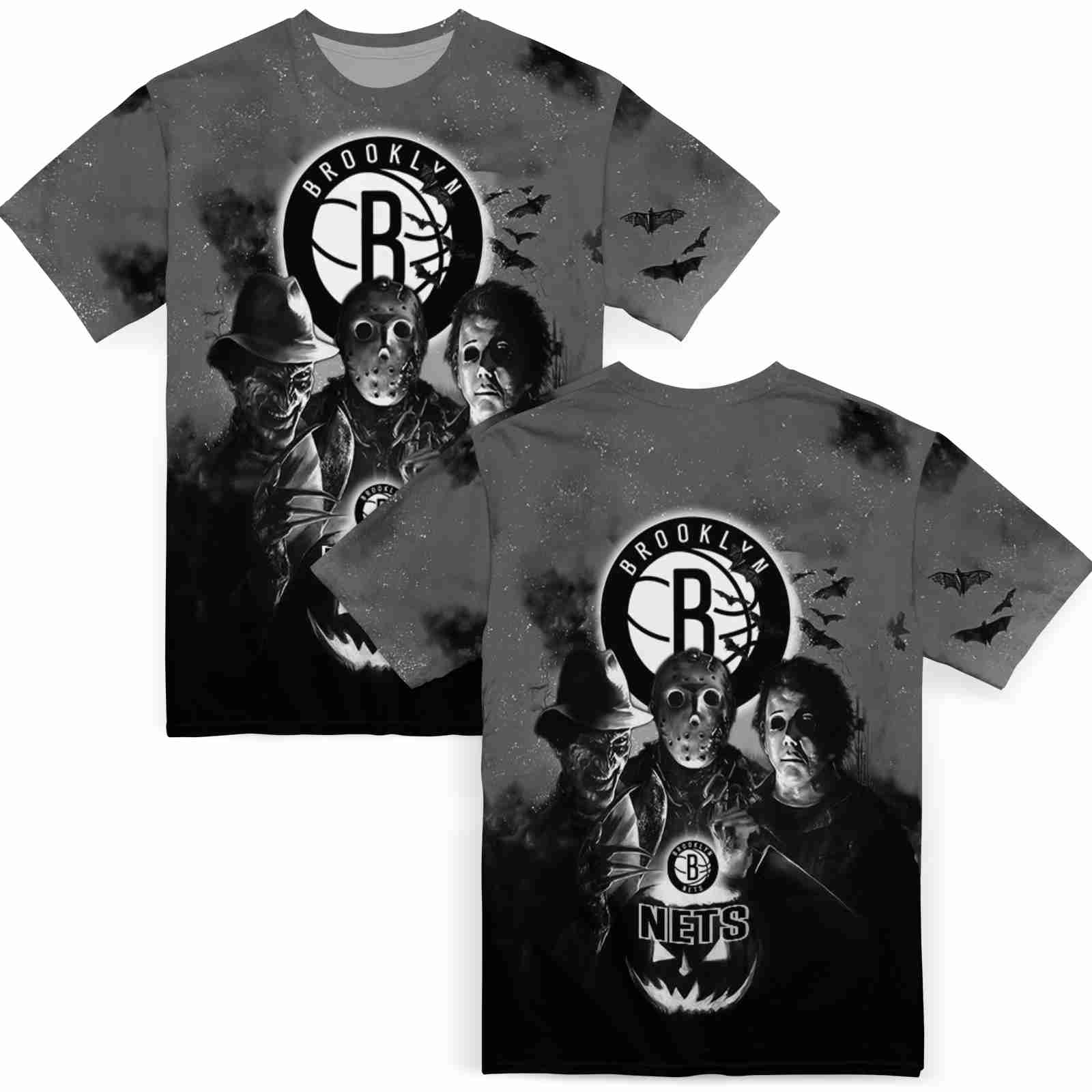 brooklyn-nets-horror-icons-black-t-shirt-fashion-forward