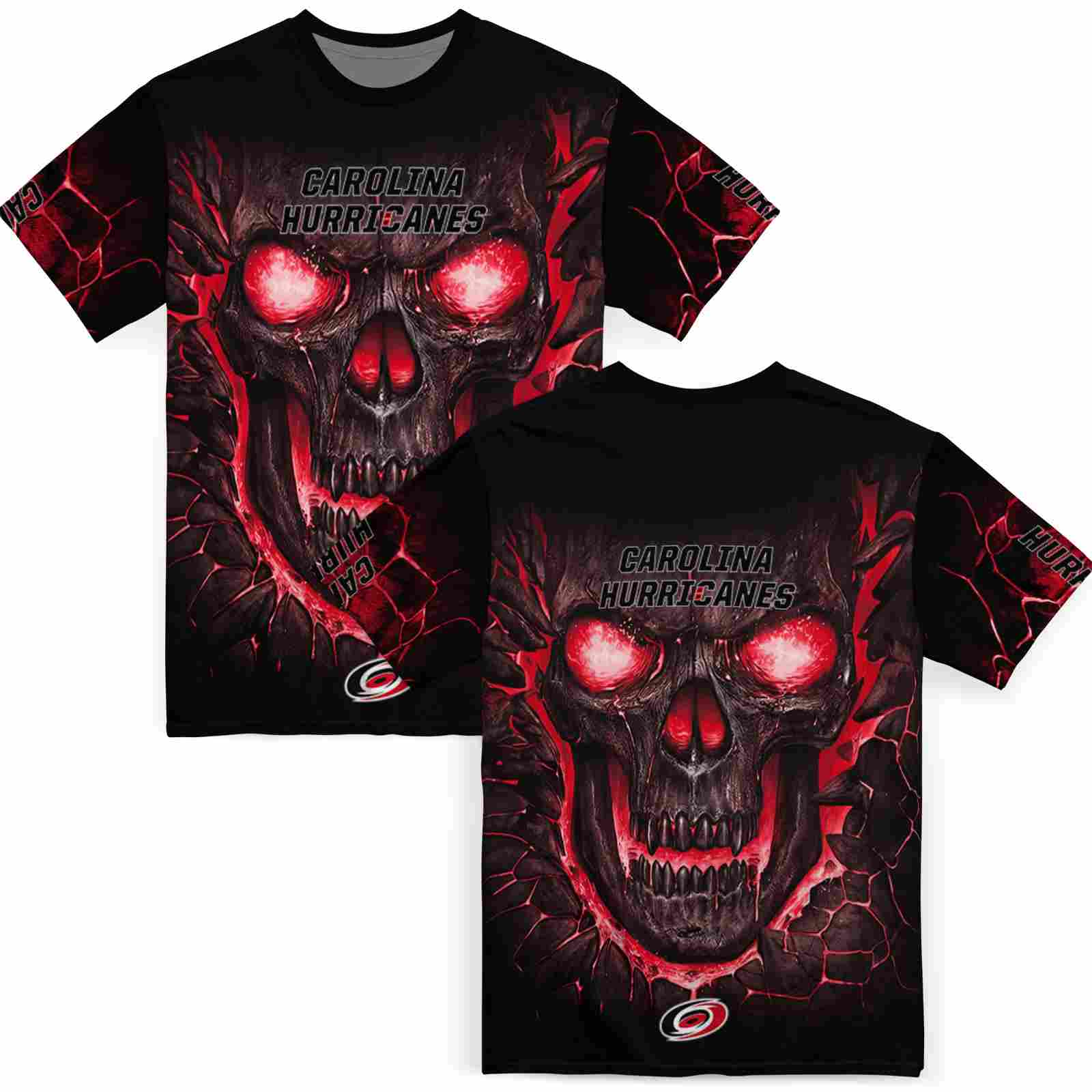 carolina-hurricanes-fiery-skull-red-black-t-shirt-fashion-forward