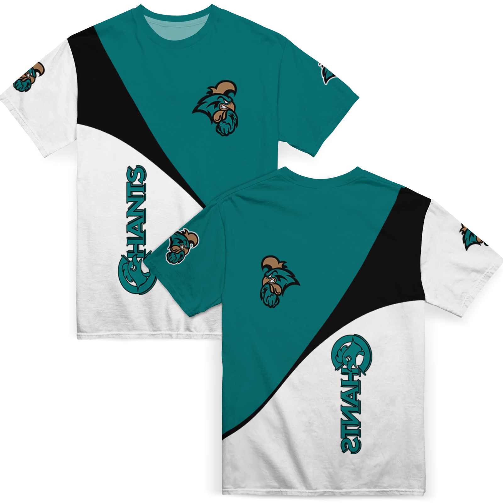 coastal-carolina-chanticleers-abstract-curve-white-black-t-shirt-fashion-forward