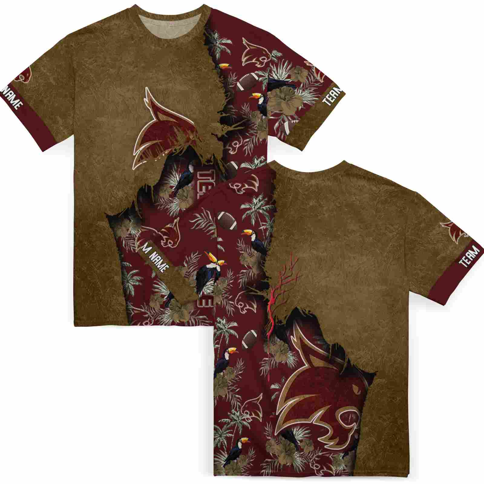 custom-texas-state-bobcats-tropical-scene-gold-t-shirt-fashion-forward