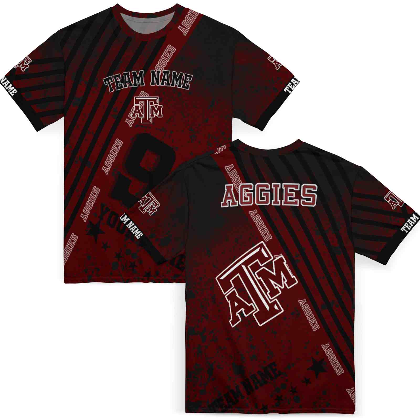 customized-texas-am-aggies-splatter-art-maroon-black-t-shirt-fashion-forward-4