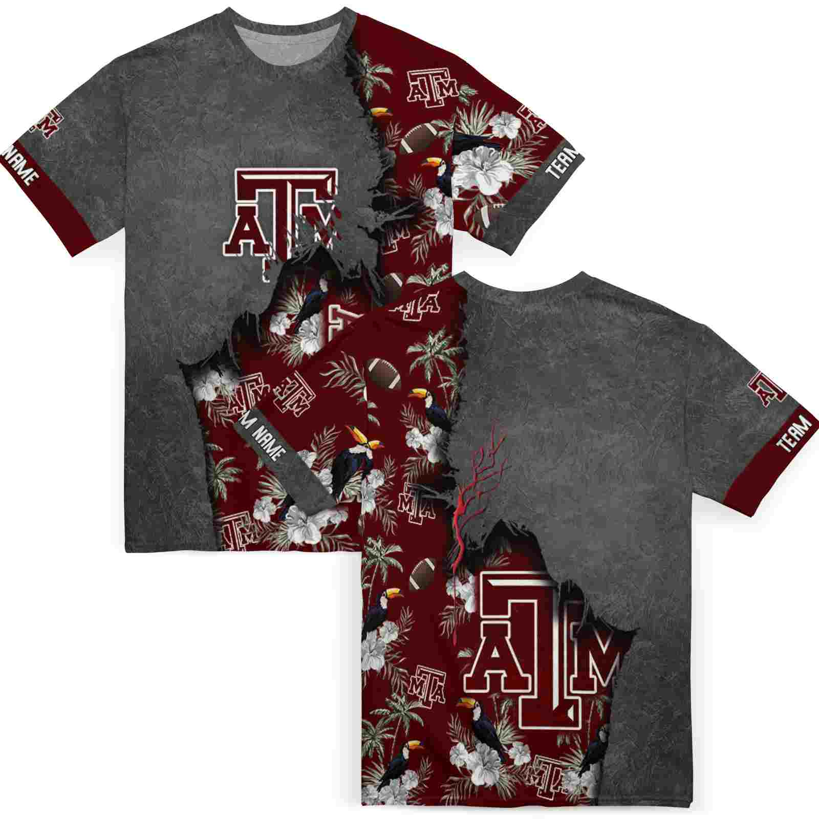 customized-texas-am-aggies-tropical-scene-white-t-shirt-fashion-forward-4