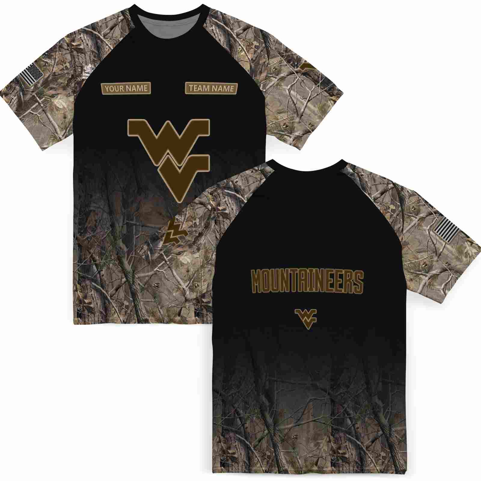 customized-west-virginia-mountaineers-tree-branches-black-t-shirt-fashion-forward