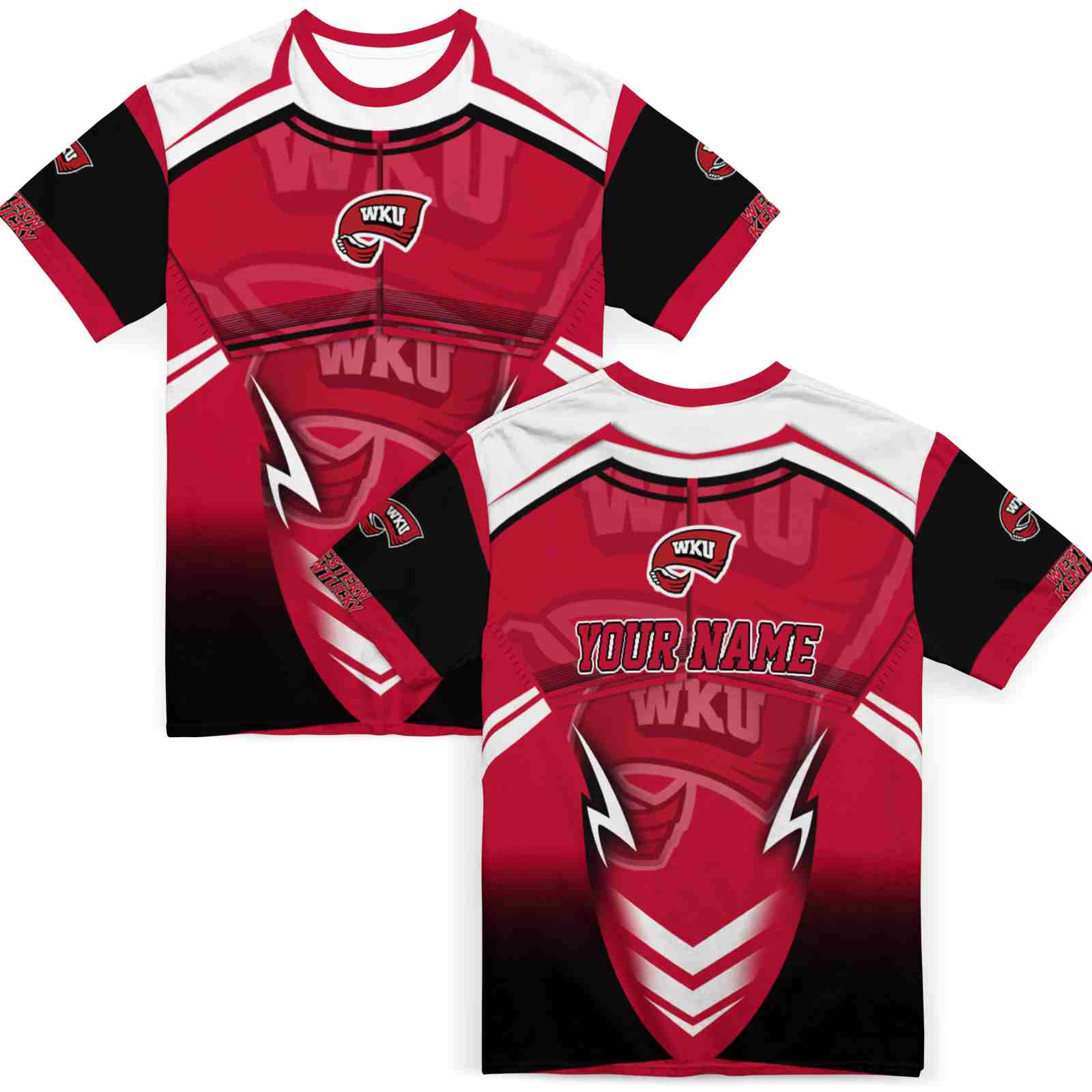 customized-western-kentucky-hilltoppers-futuristic-armor-red-black-white-t-shirt-fashion-forward