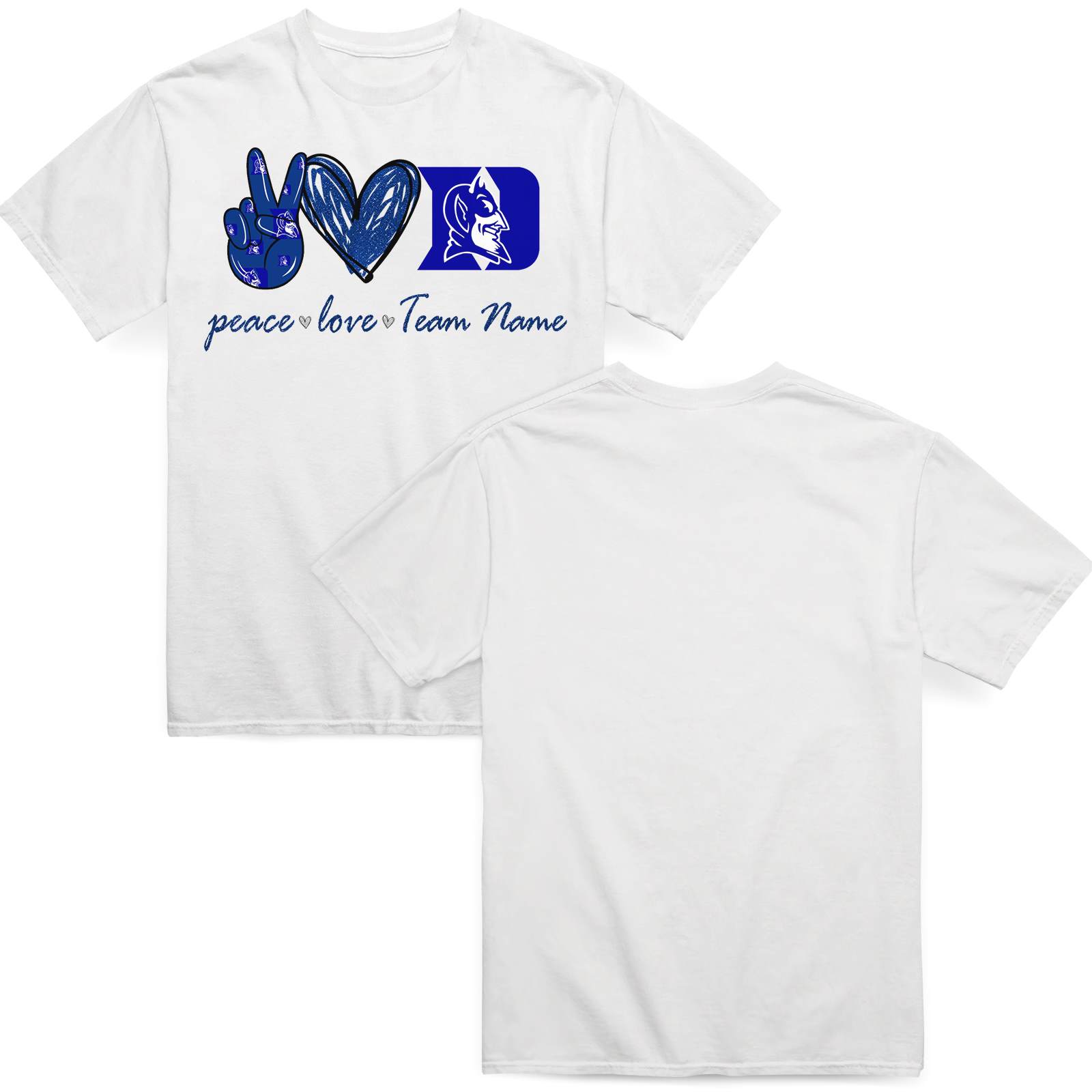 personalized-duke-blue-devils-peace-love-t-shirt-fashion-forward