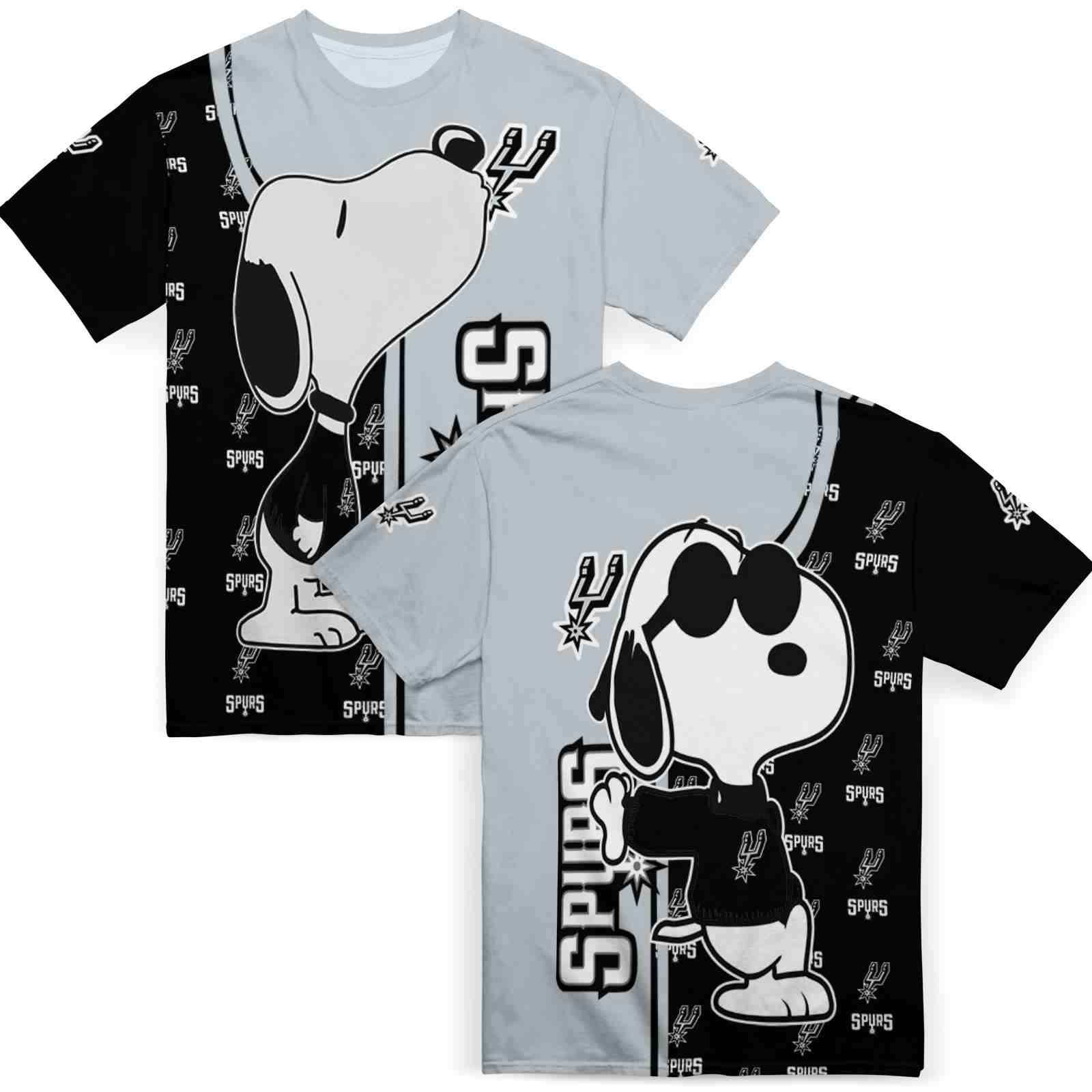 san-antonio-spurs-snoopy-graphic-silver-t-shirt-fashion-forward