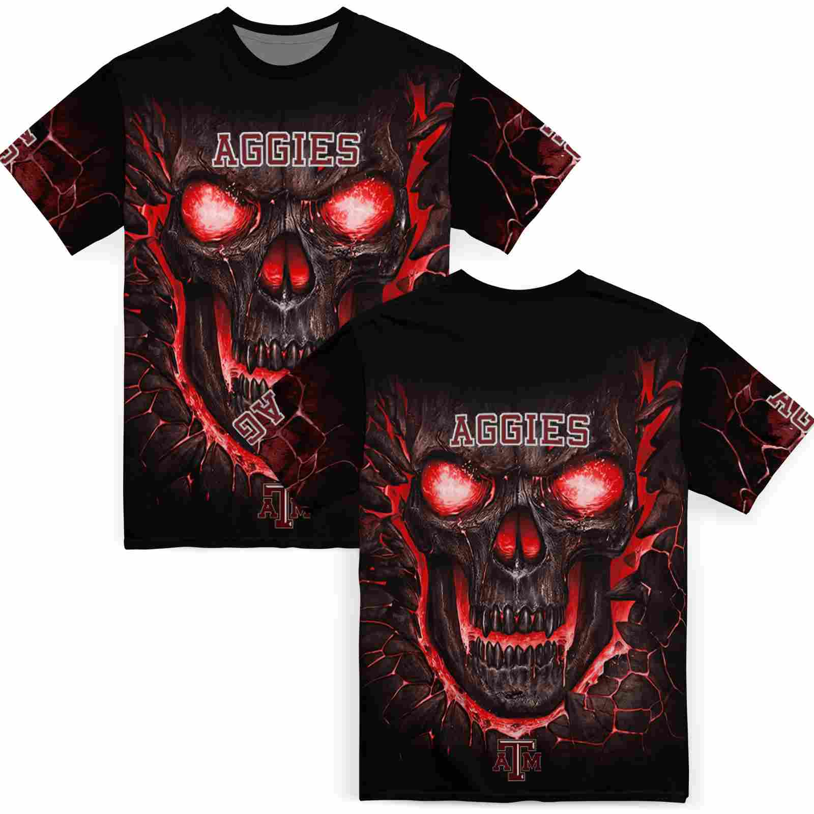 texas-am-aggies-fiery-skull-maroon-black-t-shirt-fashion-forward-4